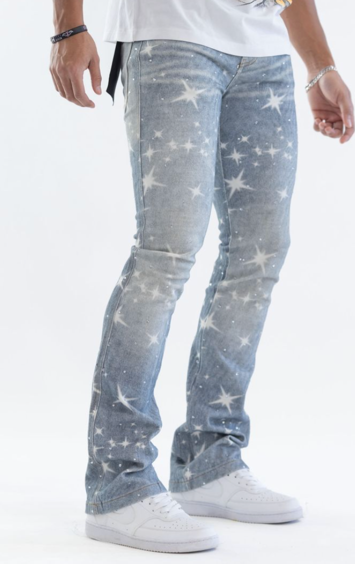 KD2240-PREMIUM DIGITAL PRINT STACK PANTS
