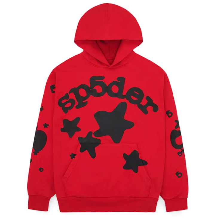 Sp5der Beluga Hoodie Red