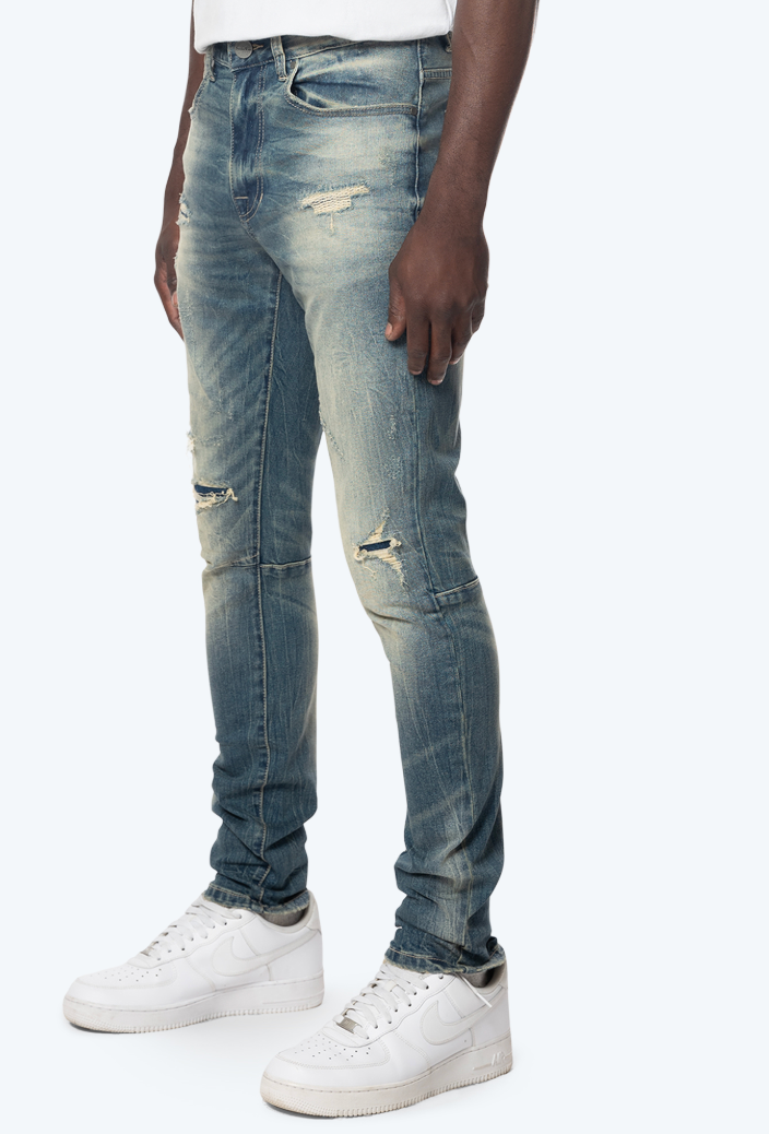 JP24101-VINTAGE WASHED JEANS