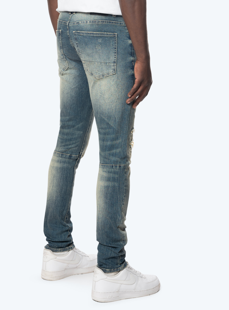 JP24101-VINTAGE WASHED JEANS