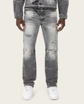 JP25508 - HEAVY WHISKER EFFECT JEAN