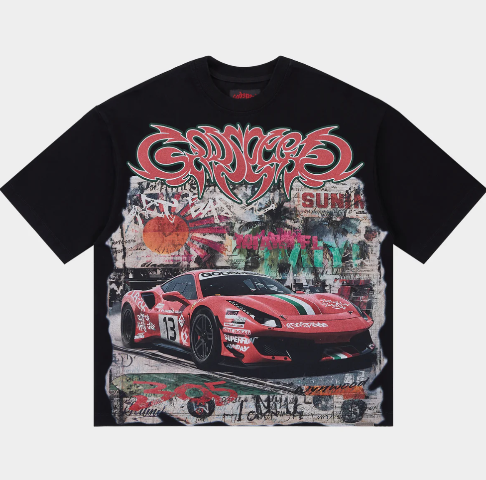GODSPEED 305 SUPERRUN TEE BLACK
