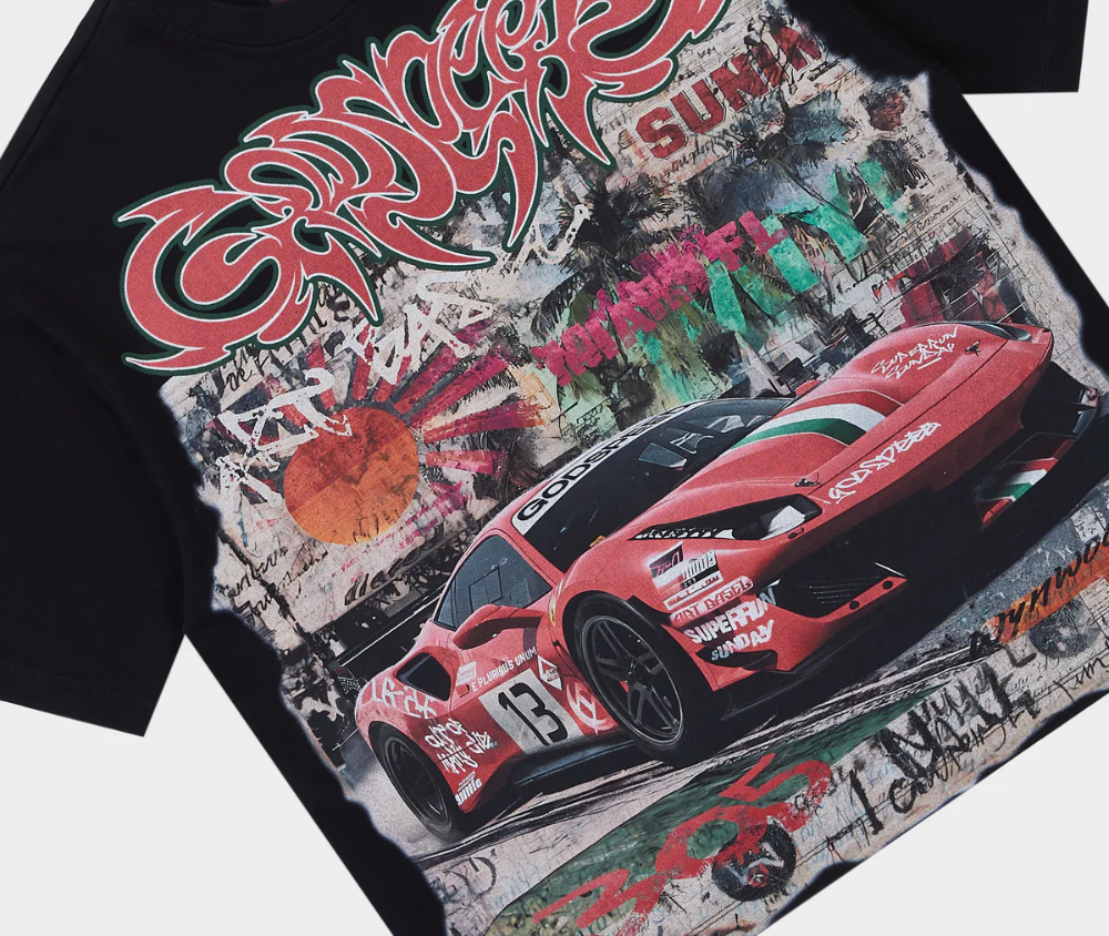 GODSPEED 305 SUPERRUN TEE BLACK