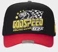 GODSPEED HAT GRC MEMBERS TRUCKER BLACK RED