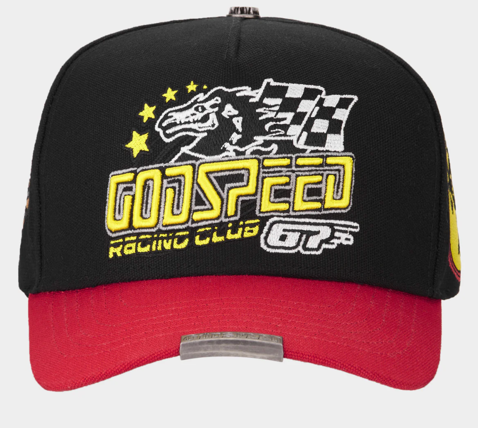GODSPEED HAT GRC MEMBERS TRUCKER BLACK RED