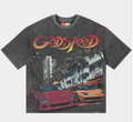 GODSPEED TEE GREY WASH SOUTH BEACH DRIVE MIAMI SUPERRUN