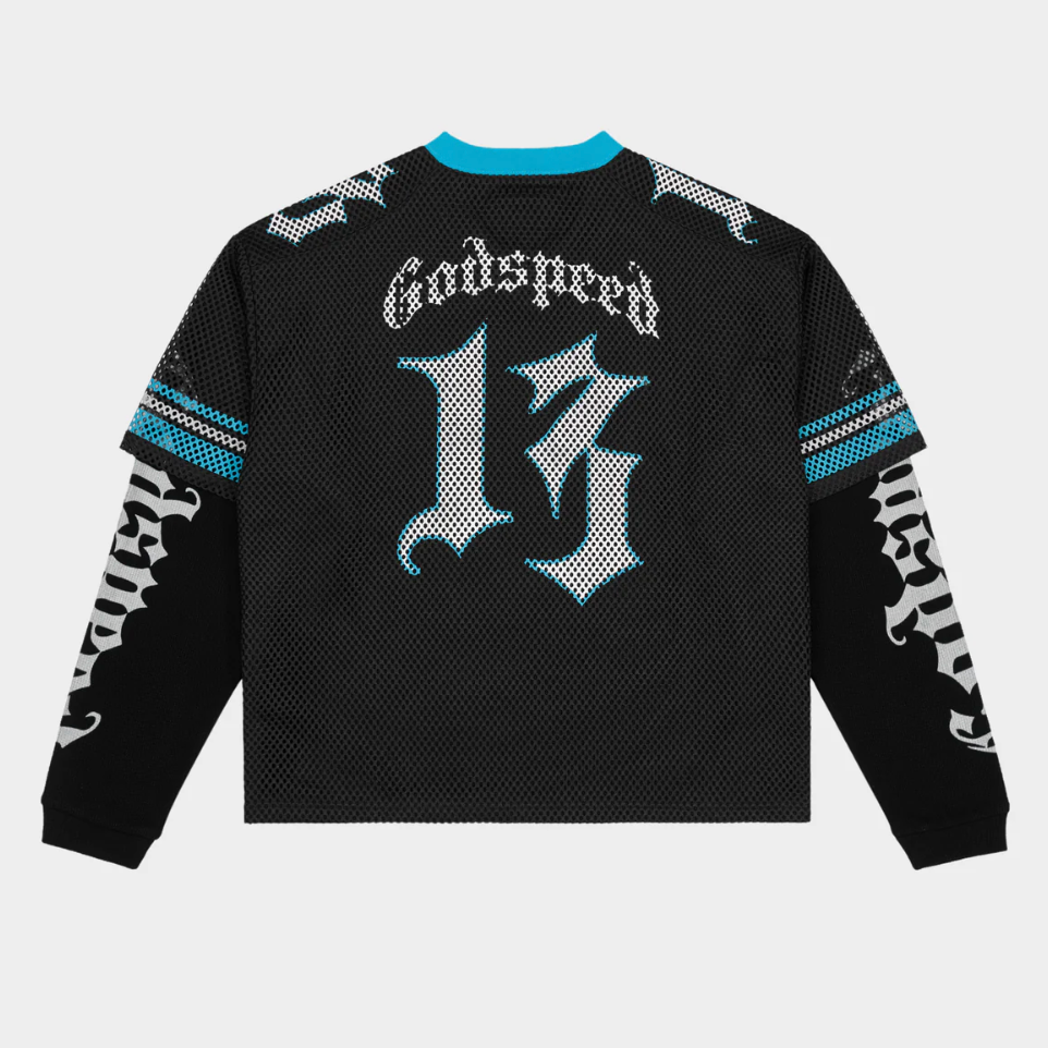 GODSPEED  JERSEY TD LAYERED (Black/Blue/White)