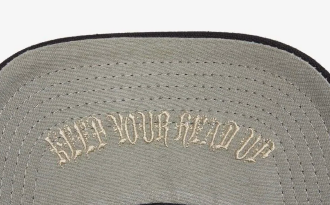 GODSPEED HAT BLACK BLUE ORANGE GS FOREVER TRUCKER