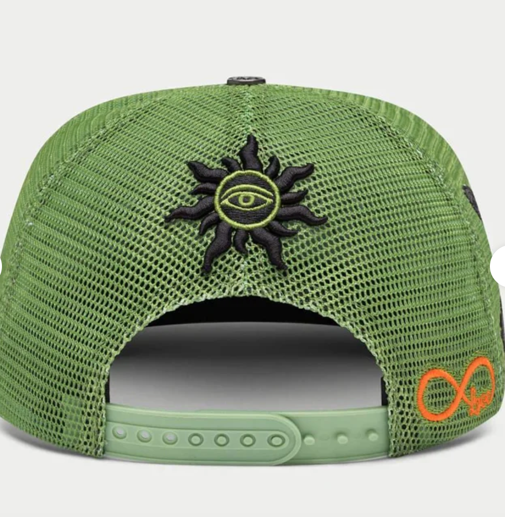GODSPEED HAT LIME WASHED GS FOREVER TRUCKER