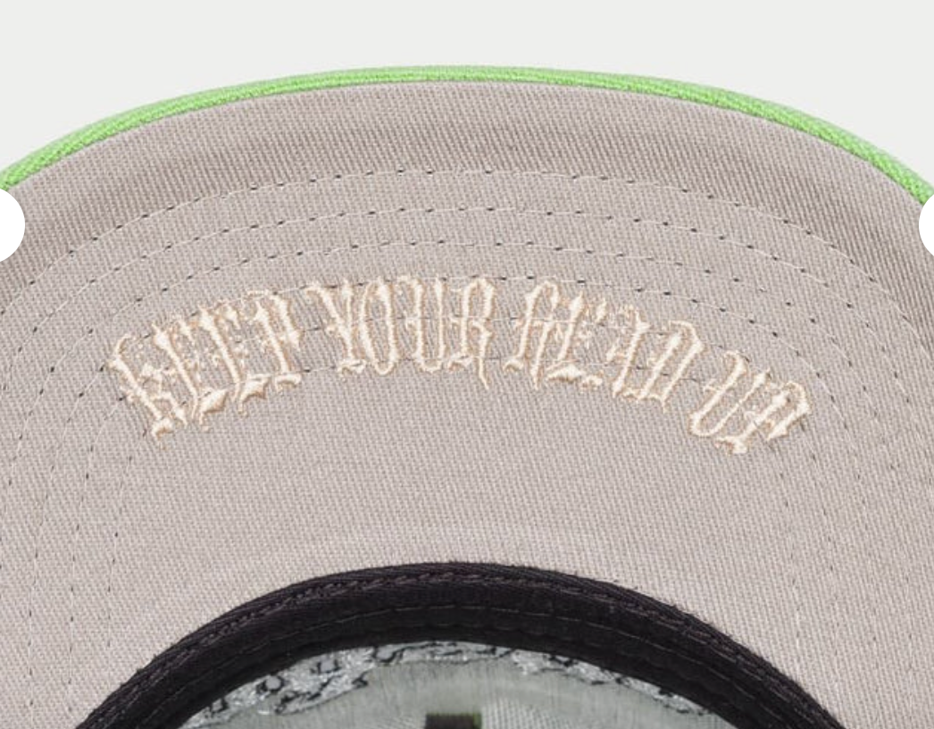 GODSPEED HAT LIME WASHED GS FOREVER TRUCKER