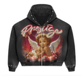 PRESTIGE ANGEL HOODIE RED BLACK