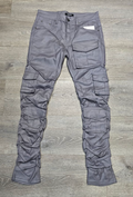 KD2056 GREY COATED PREMIUM UTILITY COATED SKINNY DENIM