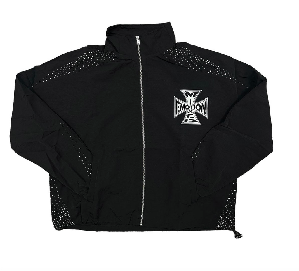 MIXED EMOTION JACKET BLACK CLASSIC NYLON