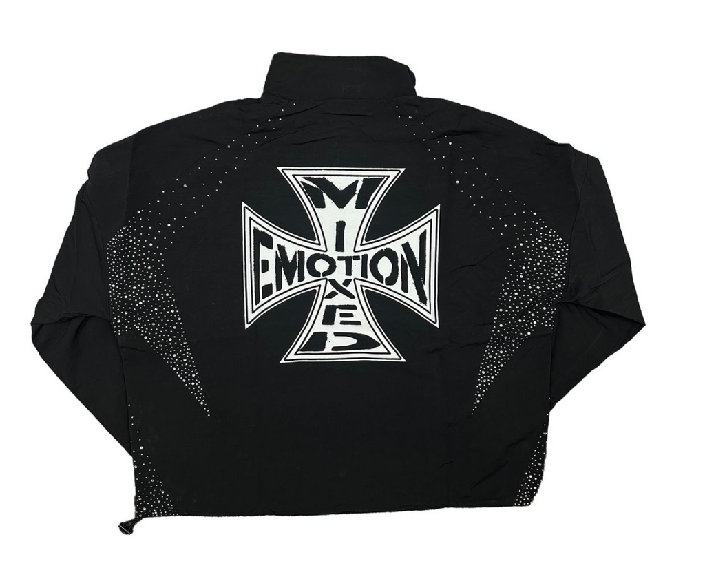 MIXED EMOTION JACKET BLACK CLASSIC NYLON