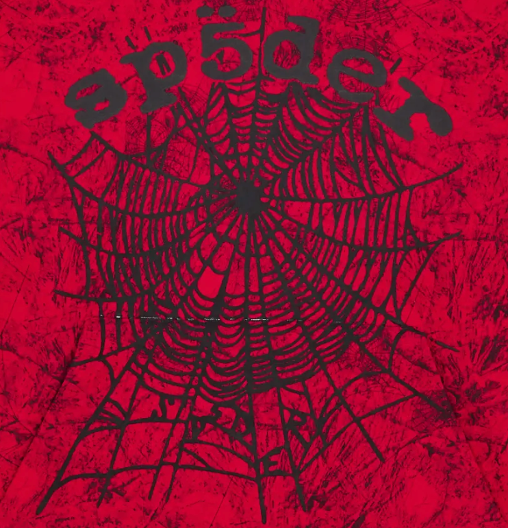 SP5DER OG TREE COAMO RED HOODIE