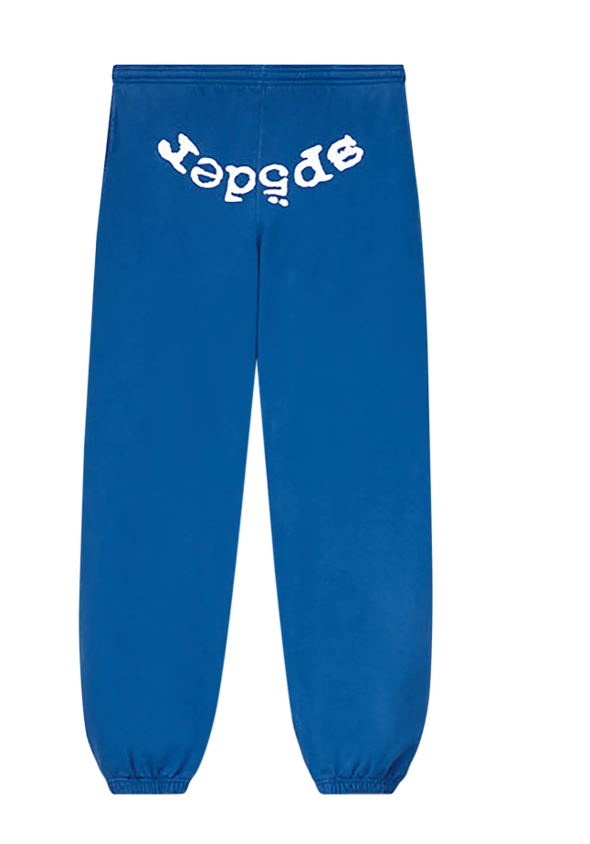 SP5DER SWEATPANT LEGACY BLUE WHITE