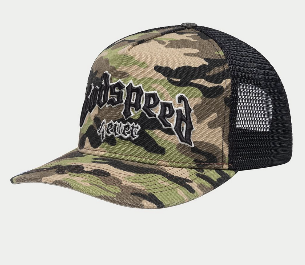 GODSPEED HAT CAMO GS FOREVER TRUCKER