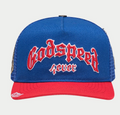 GODSPEED HAT BLUE RED GS FOREVER TRUCKER