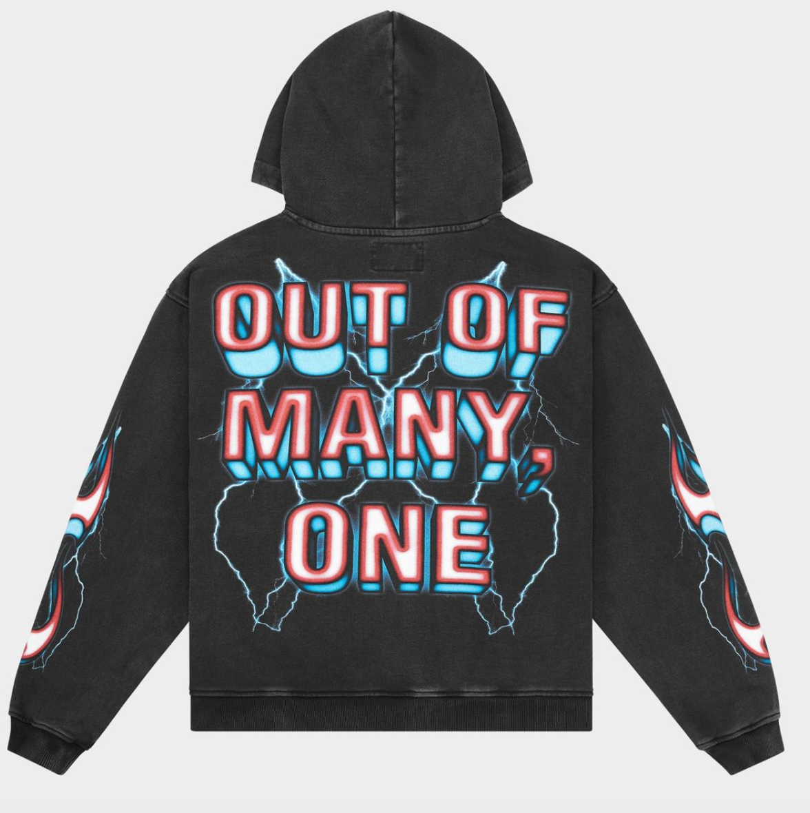 Godspeed Supreme Reign Hoodie (Black wash) BOOM