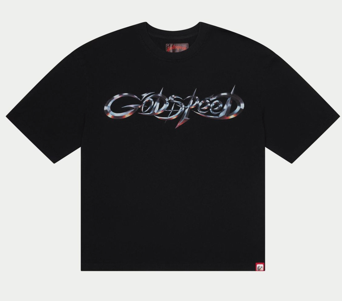 Godspeed Tee Black New Age Logo T-Shirt