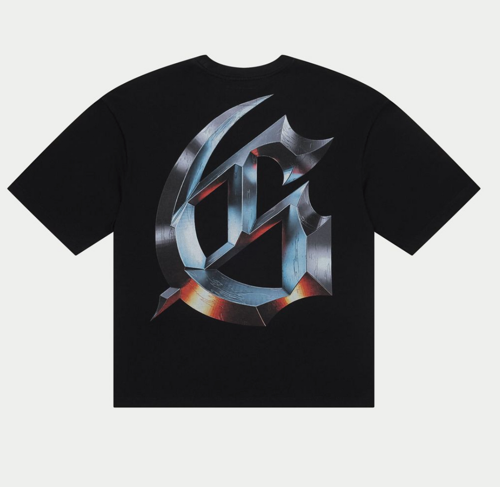 Godspeed Tee Black New Age Logo T-Shirt