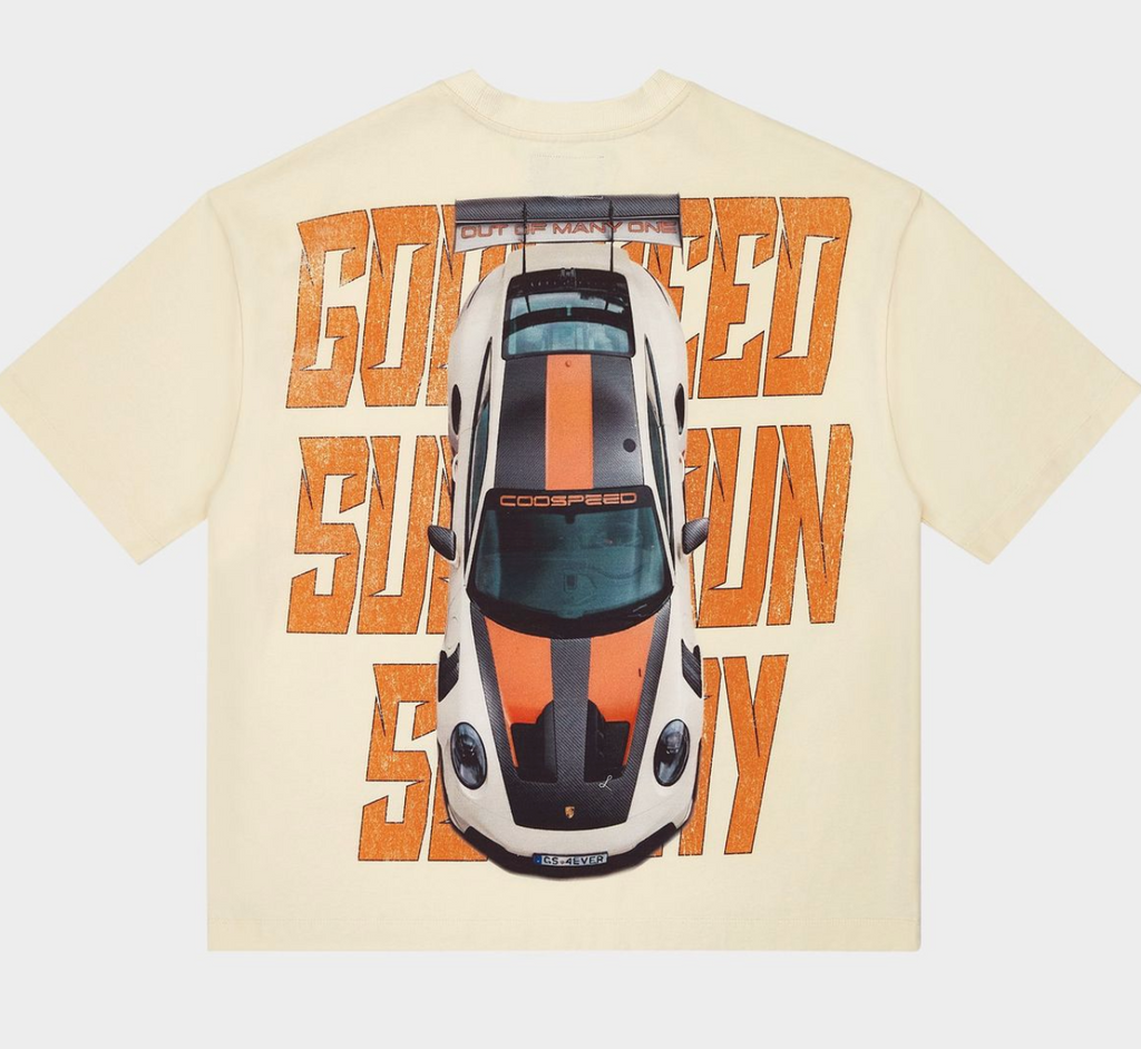 Godspeed Tee Track Mode Miami Superrun Bone