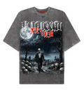 D2501 - Never Found Garment Dye Tshirts Vintage Gray