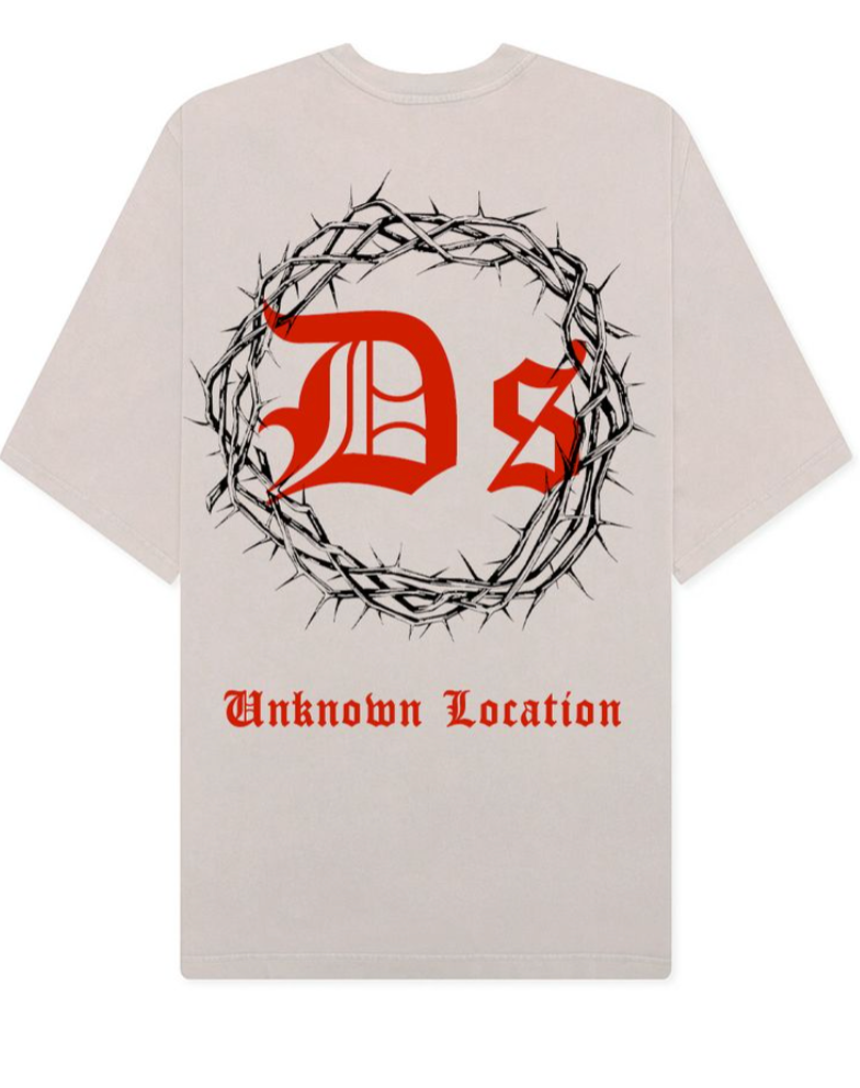 D2502 - Never Found Garment Dye Tshirts Vintage Bone