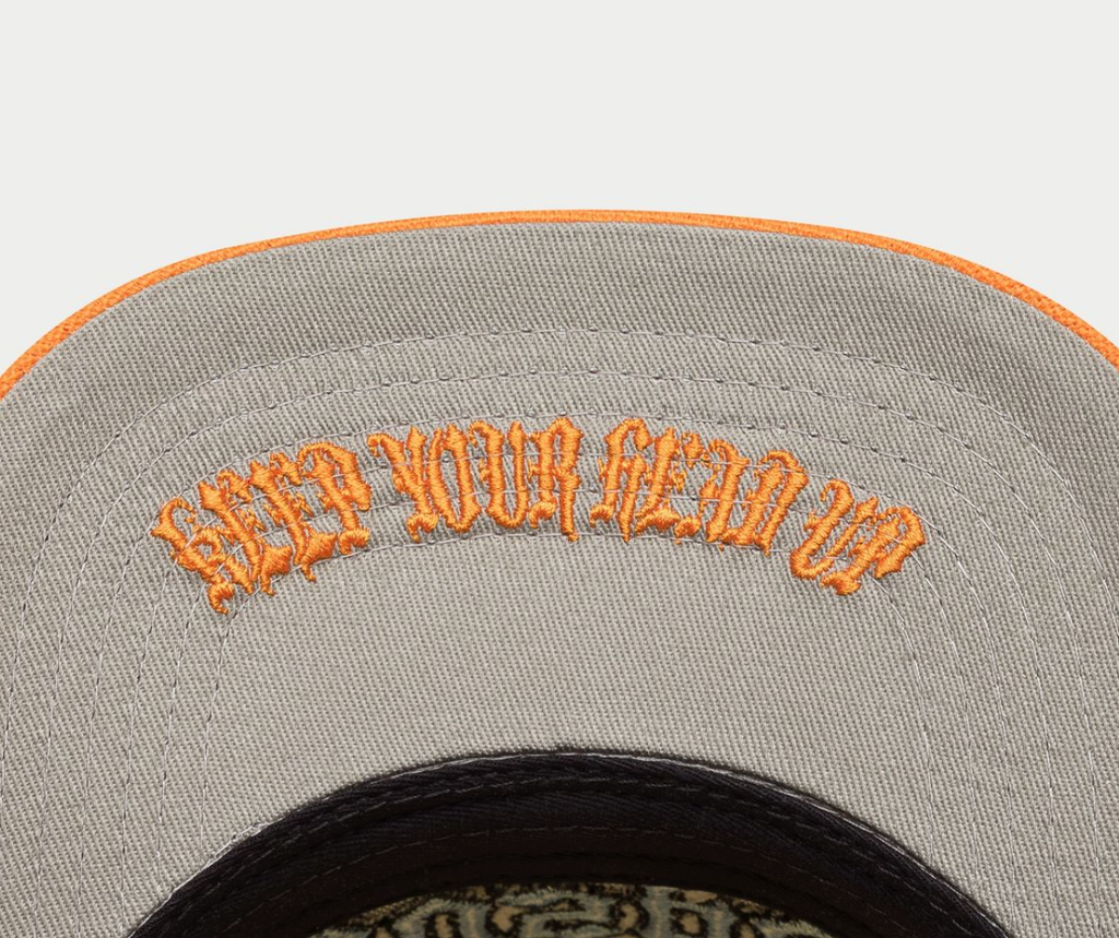 GODSPEED HAT YELLOW ORANGE GS FOREVER TRUCKER