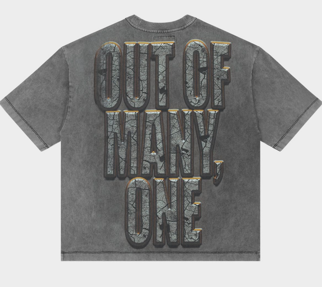 Godspeed Tee Grey Liberty Ruins
