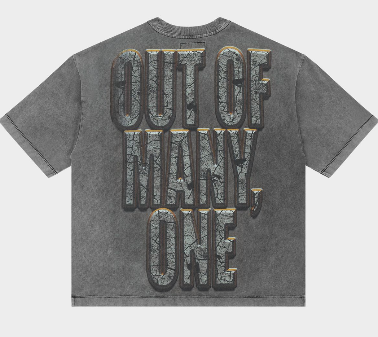 Godspeed Tee Grey Liberty Ruins
