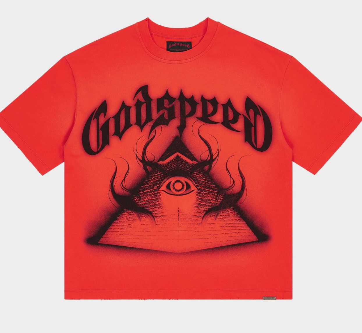 Godspeed Tee Red  A.S.E