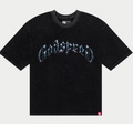 Godspeed Tee Black Wash Symmetrical Logo
