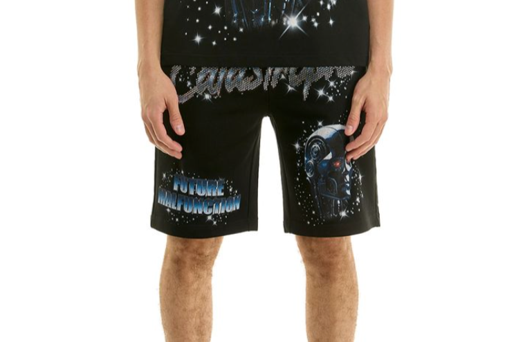 KNC032 SHORT BLACK