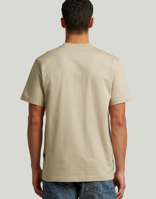 D30304-C784 GSTAR TEE DK BRICK