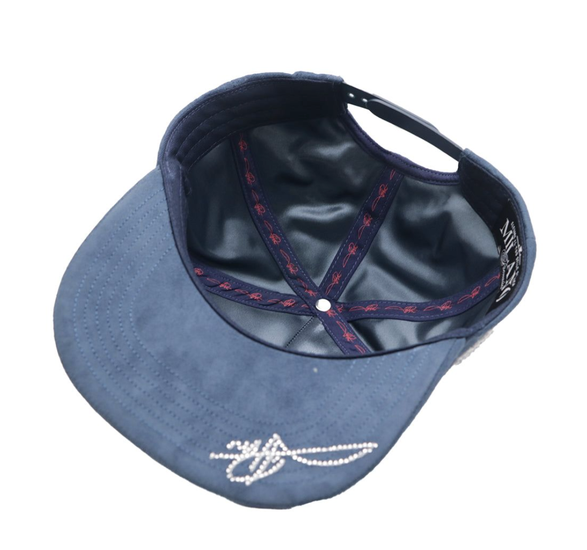 Premium Milano Navy White Unisex NY Snapback