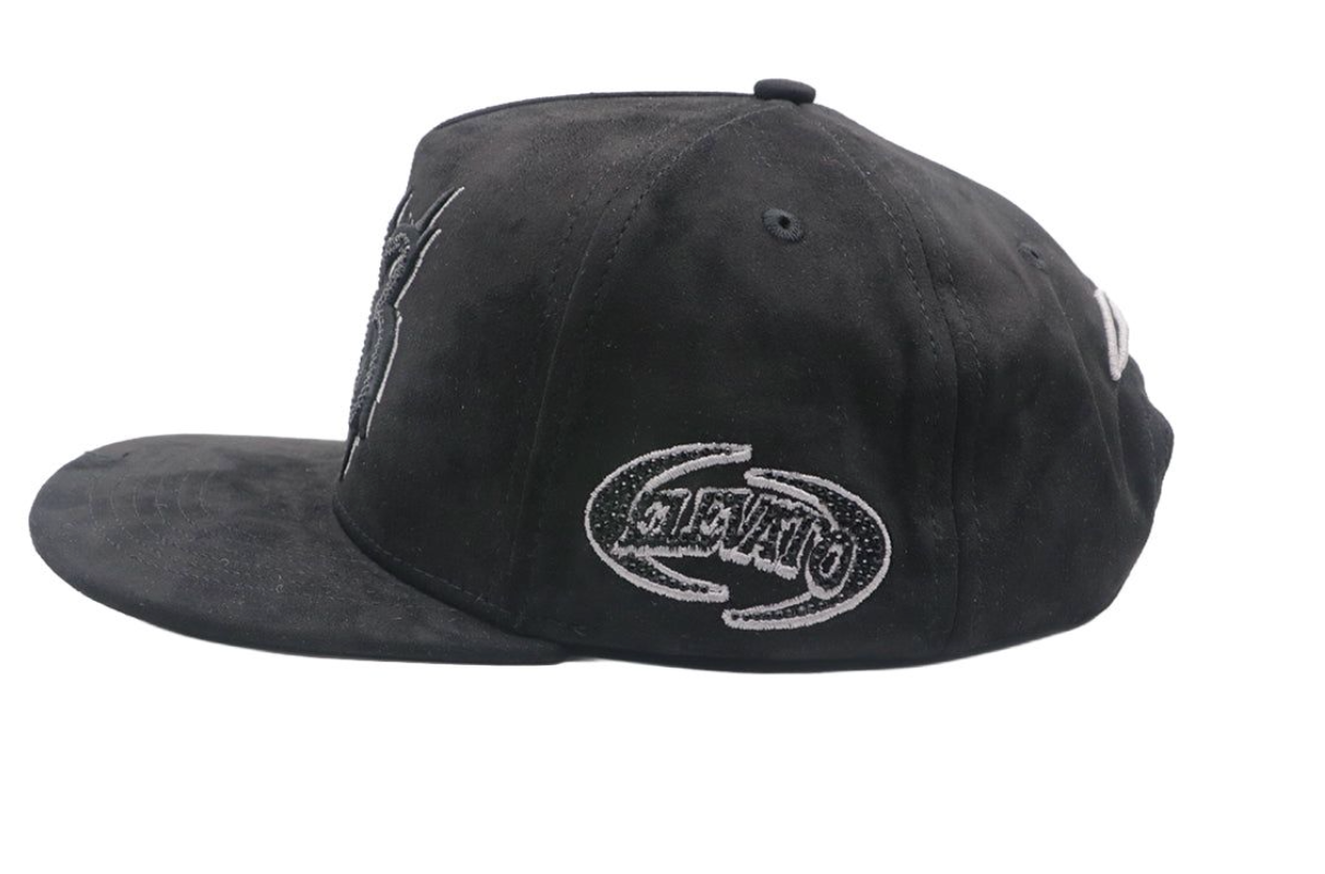 Premium Milano Unisex 333 Snapback Hat 2623 Black
