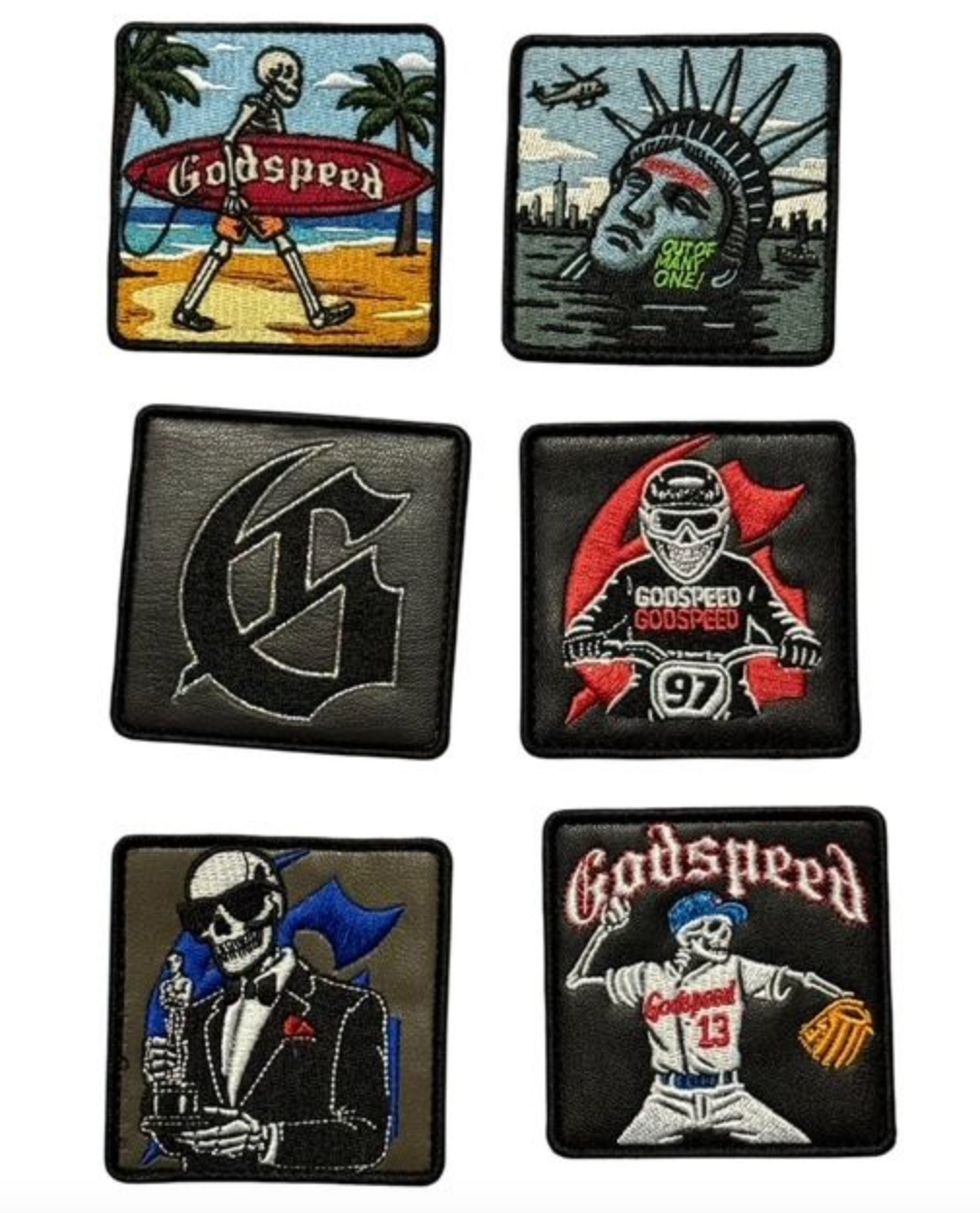 Godspeed Hat Black Mood Trucker Hat II - Interchangeable Patches