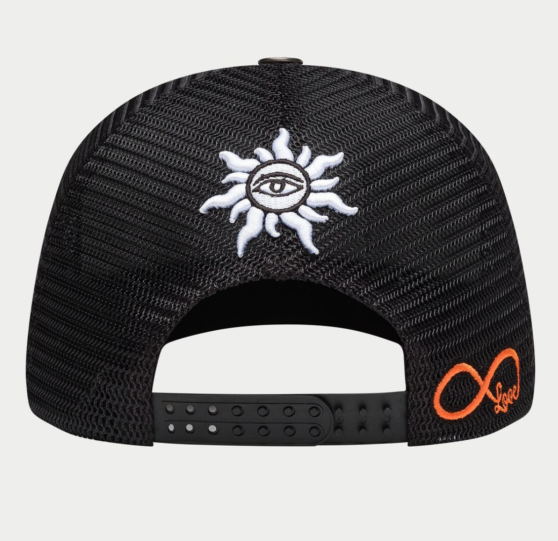 Godspeed Hat  White/Red Mood Trucker Hat II - Interchangeable Patches