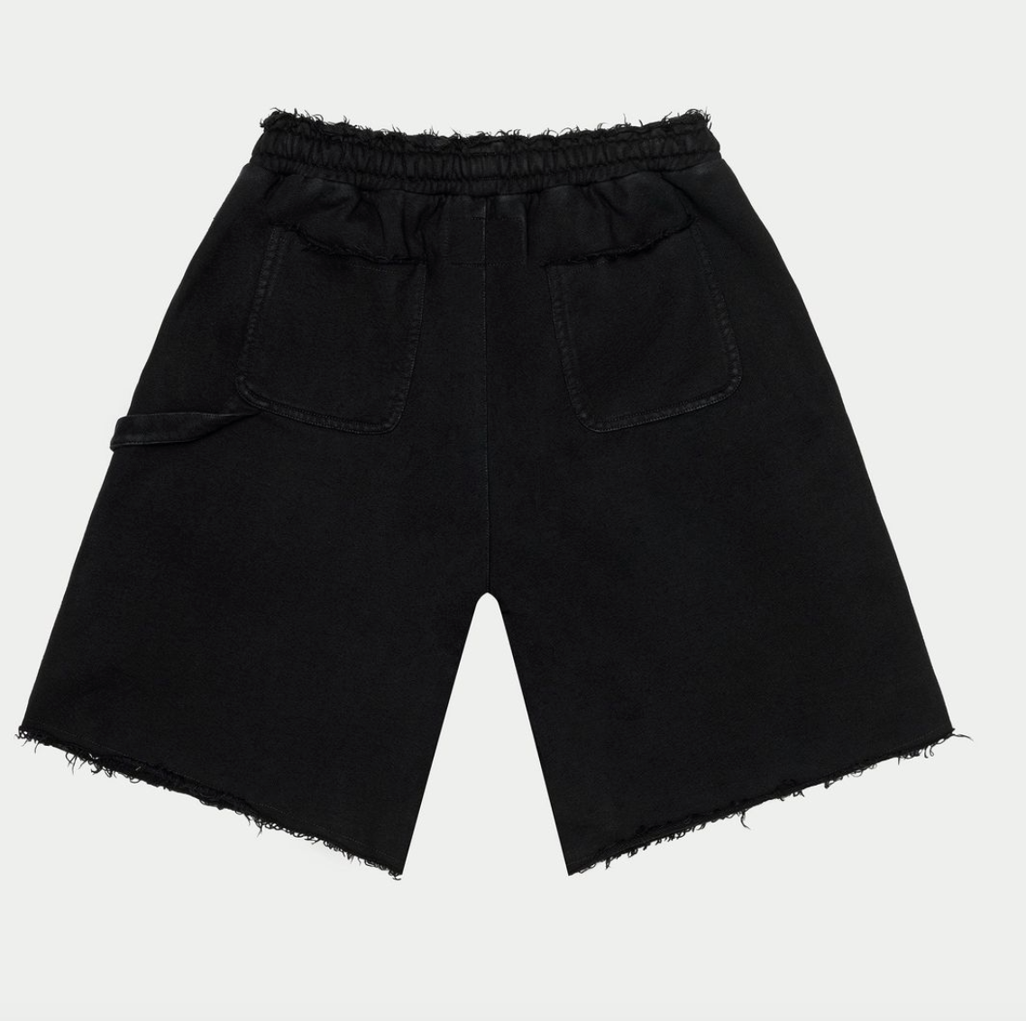 Godspeed Short Black Carpenter Distressed Shorts