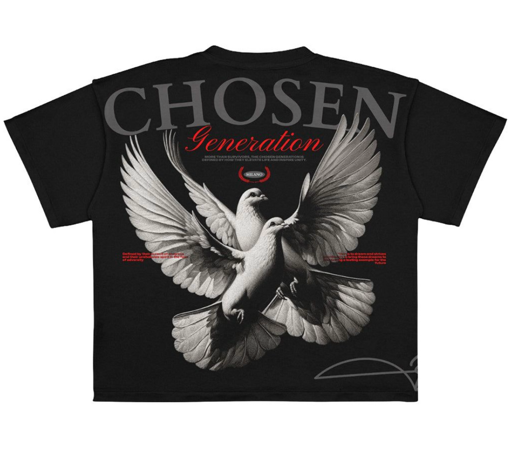 Premium Milano Tee Chosen Generation - PREM-CT261-102-BLACK-PACKA