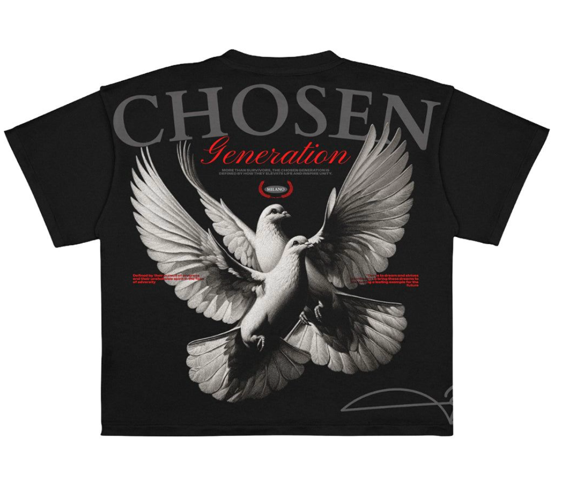 Premium Milano Tee Chosen Generation - PREM-CT261-102-BLACK-PACKA