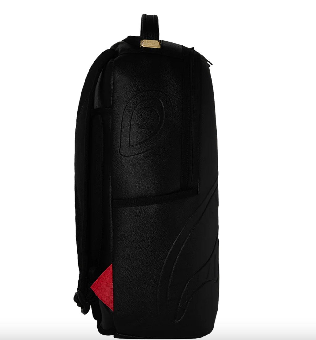 SGB8380-SPRAYGROUND GOLD BRICK DRIP BLACK BACKPACK
