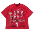 Mixed Emotion Tee Crimson