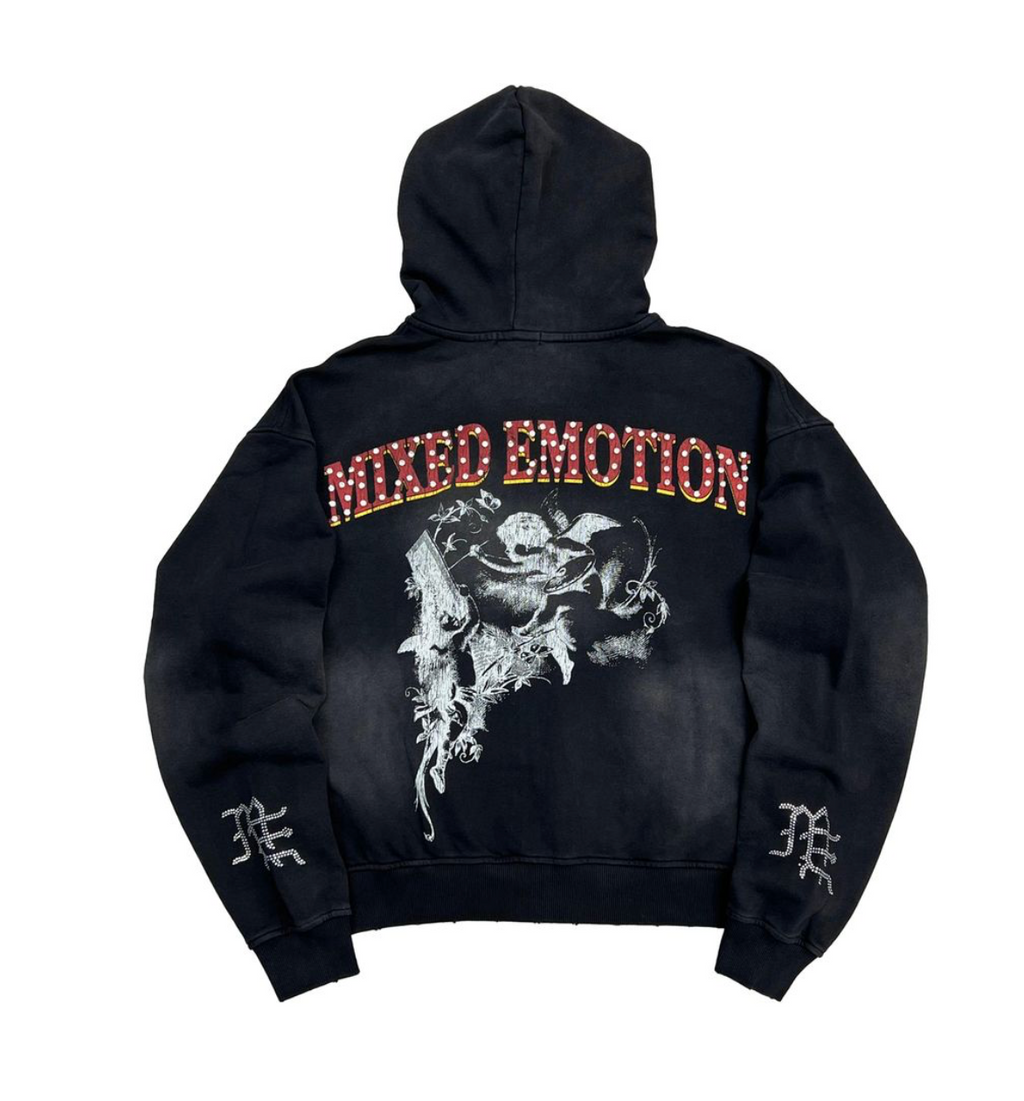 Mixed Emotion Hoodie Broken Wings