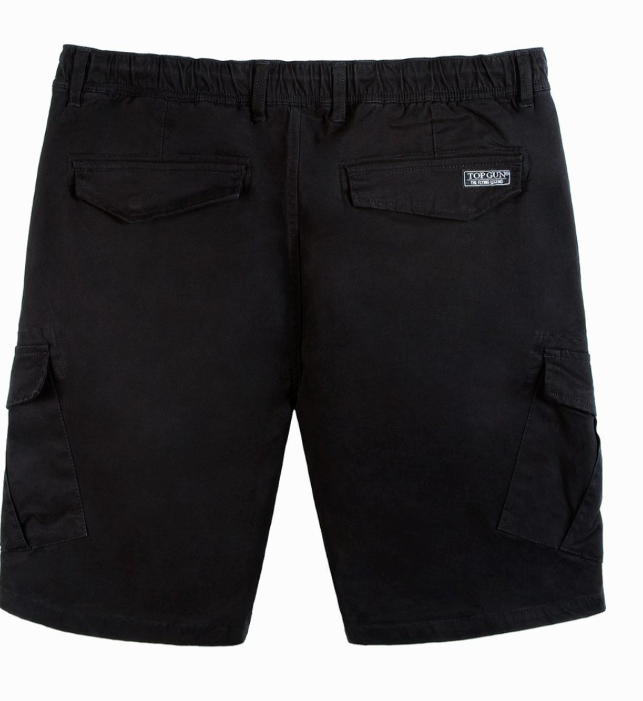 TGC2525S BLACK - TOP GUN® "CARGO CLASSIC" SHORT
