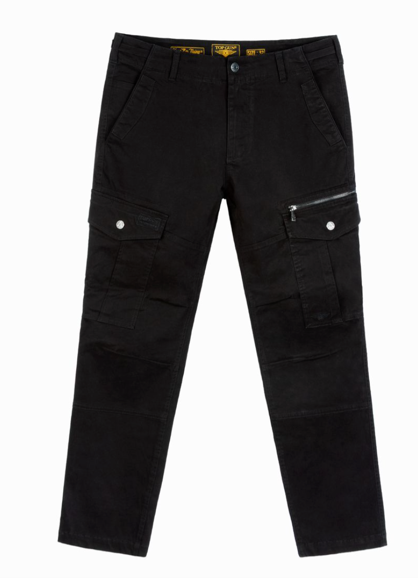 TGC2527L BLACK - TOP GUN® "CARGO PILOT" PANT