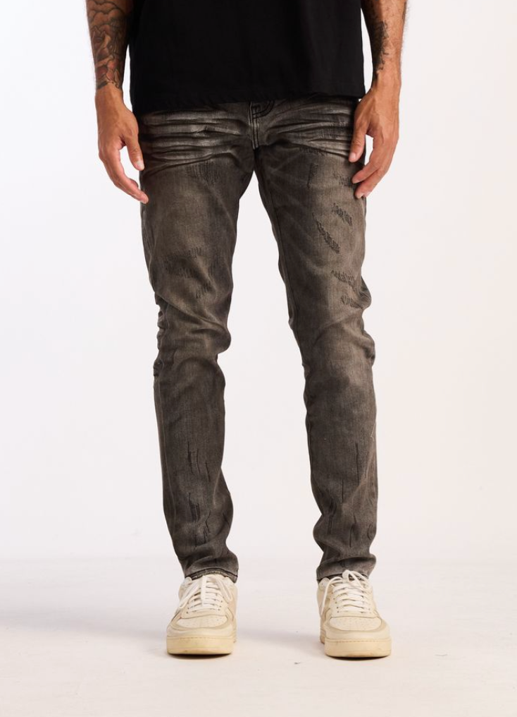 EMB-SPR226-005 - DAVID SKINNY GREY WASHED