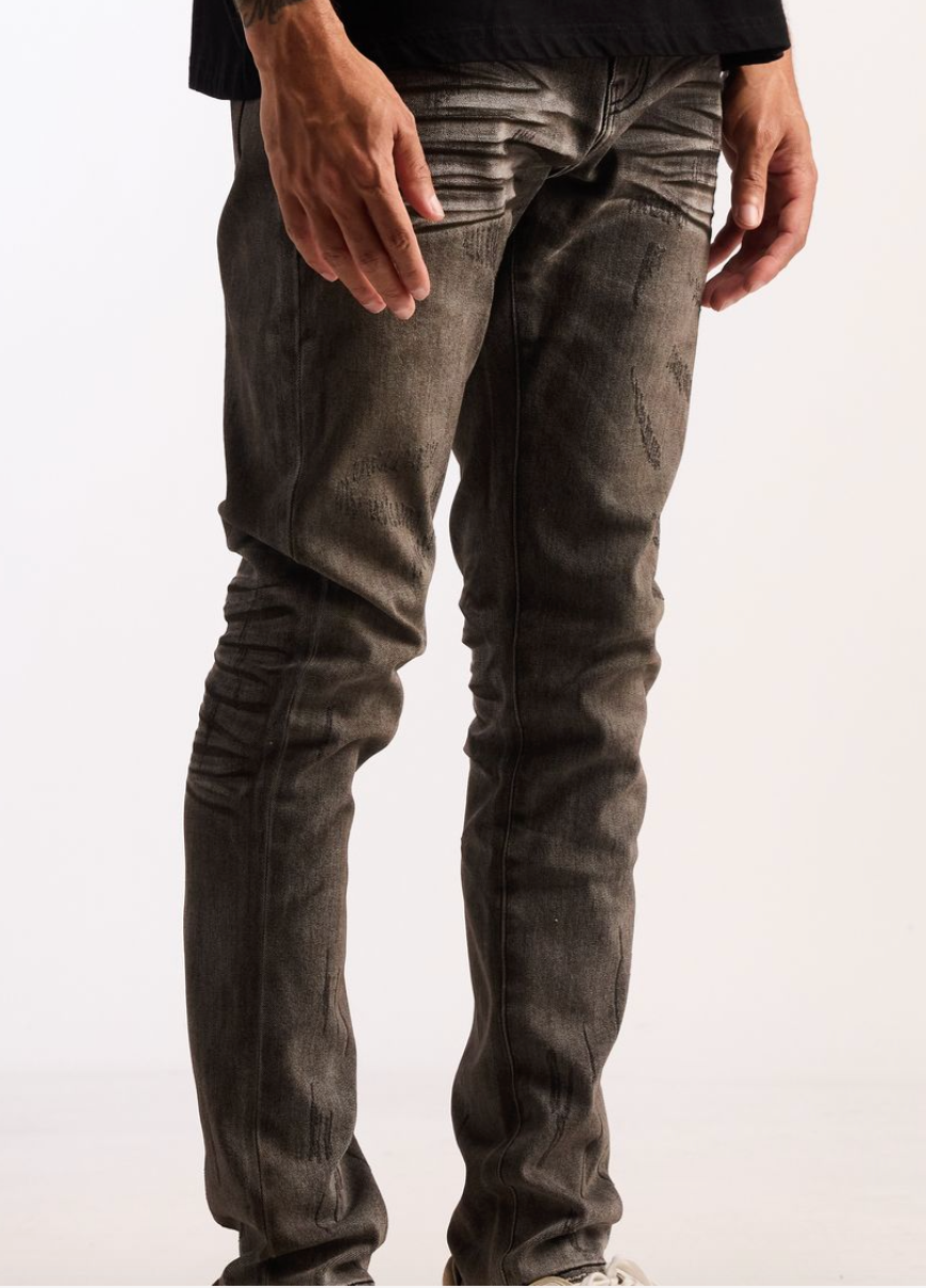 EMB-SPR226-005 - DAVID SKINNY GREY WASHED