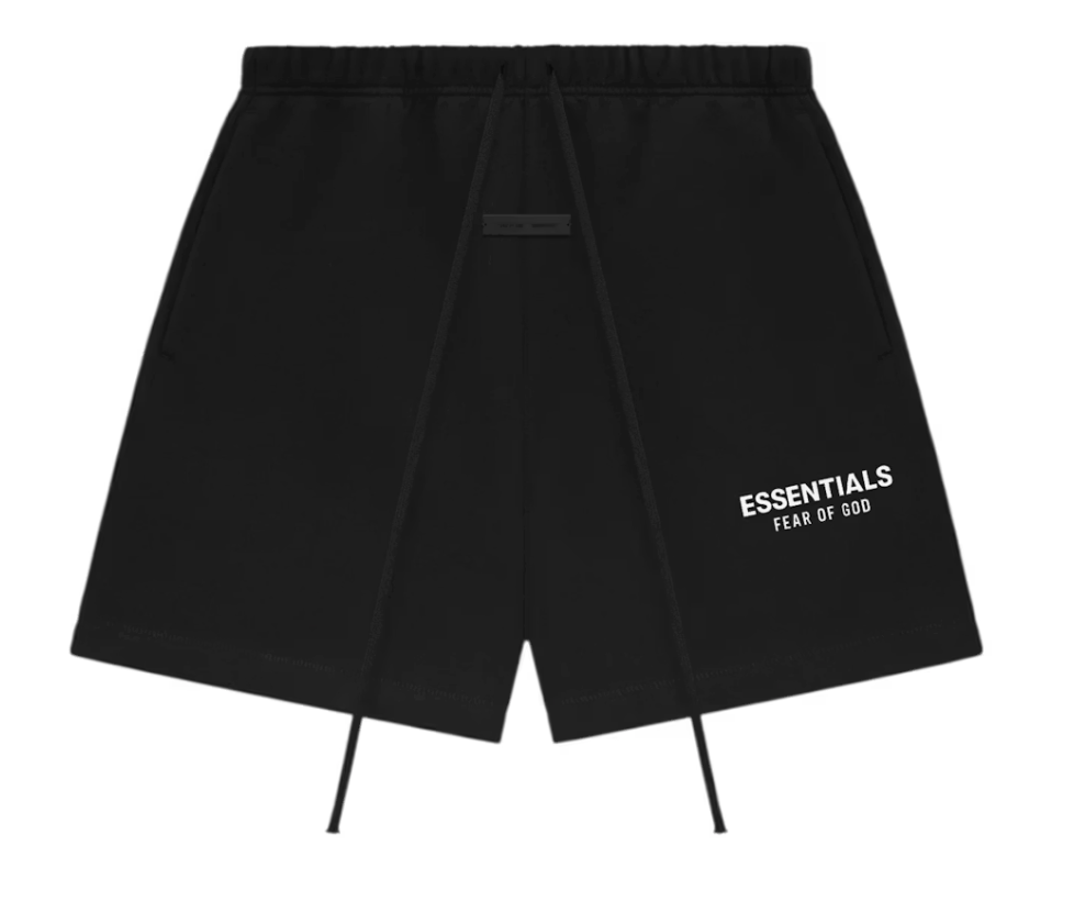 ESS-SHORT-BLACK WHITE